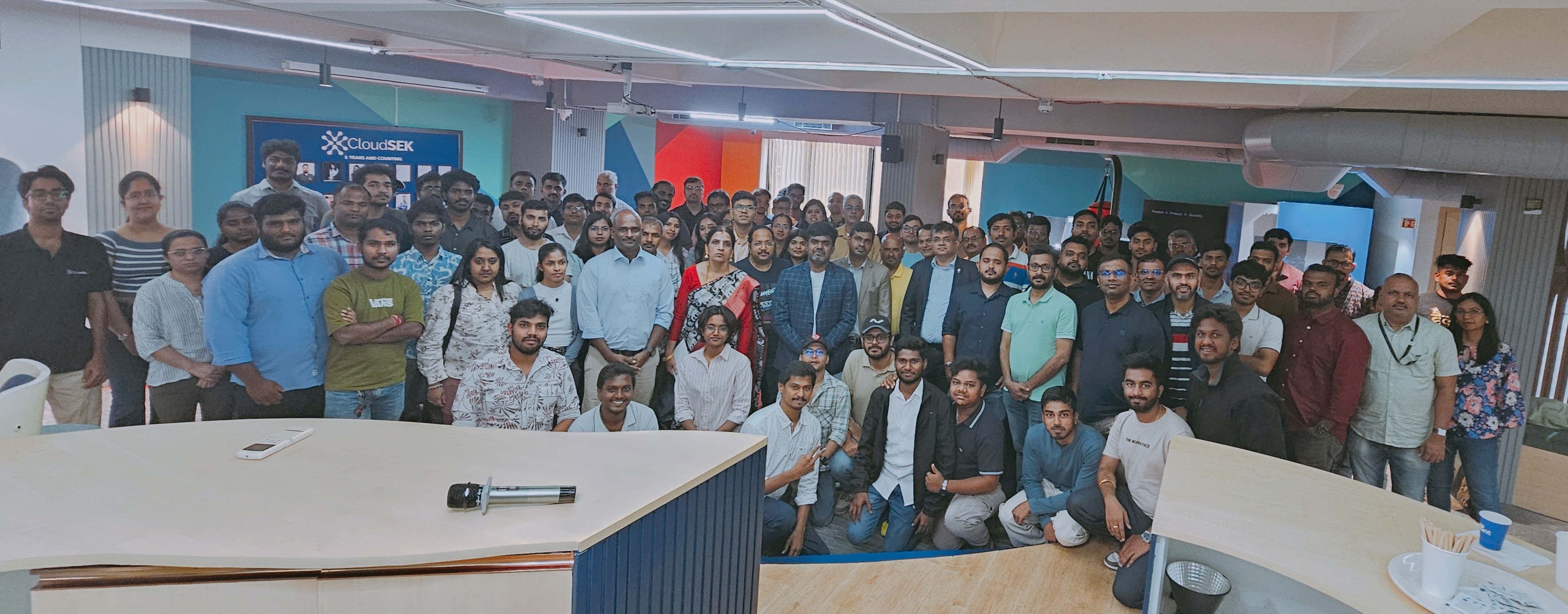 Placeholder photo of a panel discussion at an AI-SEC Community event